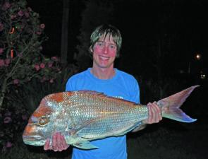 Morton Bay snapper like this 93cm caught by Robert Thomson are still obtainable.