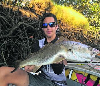 Mulloway are a viable target as the weather starts to cool off. 