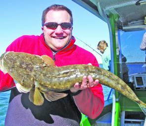 Flathead can be caught in Botany Bay over most of the year.