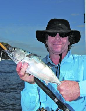 Little mackerel tuna are great fun to catch and make great snapper bait.