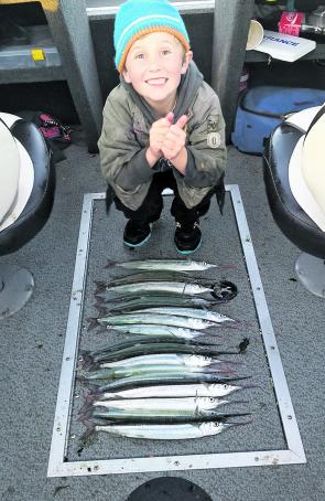 Garfish are great for kids to catch and are one of Victoria’s premier table fish.