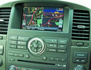 The Pathfinder’s Sat/Nav system was quite user friendly and a pleasure to use. 