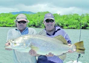 Graham Box came all the way from Brisbane to catch this metre plus monster.