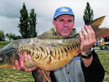 The national capital has its fair share of carp, including monsters like this mirror, and they provide some interesting fishing on fly and bait when other fish such as golden perch and Murray cod have gone off the bite, as is happening in Canberra’s local