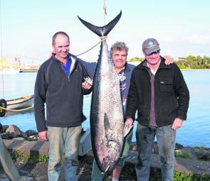 A surprise catch this season was a rare butterfly tuna weighing 41.8kg caught by Simon Faulituen.