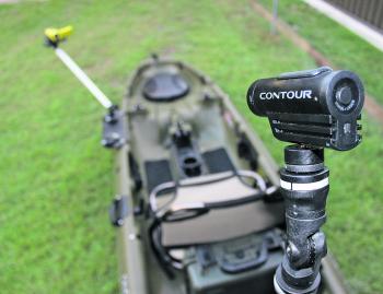 The Contour captures the action from the TelePole 1000.