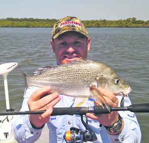 Grunter have been solid around the mouths of Elimbah and Ningi creeks.