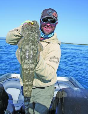 Flathead fight seriously hard when they get to this size.