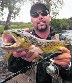 Because most waterways teemed with trout fingerlings and small fish, one of the top lures last season was the Rapala CD, thanks to their realistic swimming action, size selection and natural rainbow and brown trout colour patterns.