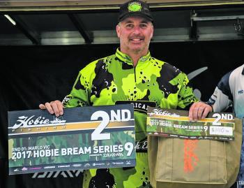 Tony Pettie came second place and was one of the few anglers to bag out on both days, turning a tough weekend for fishing into an awesome near-victory.