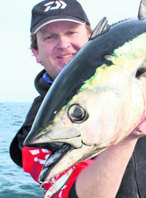 Stickbait-eating bluefin are about as exciting as fishing gets!