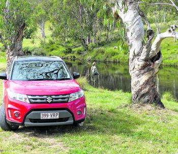 The manual Vitara easily saw the author and his wife enjoying some high country cod fishing.