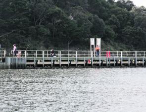 Marlo Jetty is a popular spot to wet a line.