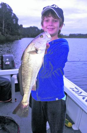 Small mulloway are a great challenge for young anglers.
