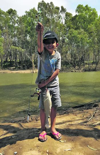 Young Kaylan Holm loves his fishing and loves out-fishing his dad most weekends! Keep up the good work!