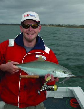 This kingfish was all over the 145mm Squidgy flickbait.