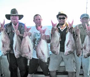 These guys had a cracker of a day fishing for snapper on the Keely Rose.
