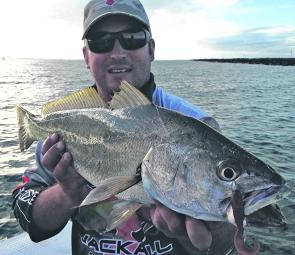 Brisbane River has been the hotspot for mulloway.