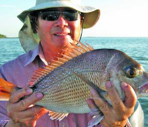 Try outside North Reef and Scarborough Point and south of Scotts Point Green Zone for the odd snapper. 