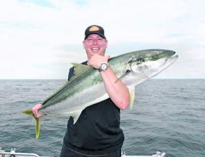 Fish of this size are becoming more common in Sydney Harbour,