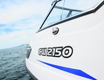 The world is your oyster with the CW2150 – it’s small enough to easily tow with a 6-cylinder vehicle yet big enough for extended trips or oceanic sojourns.