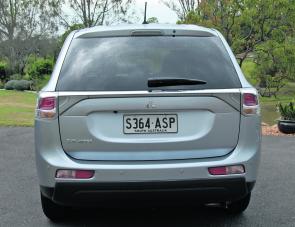 New and distinctive rear treatment has also softened the 2013 Outlander’s profile. 