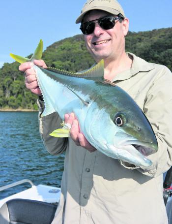Kingfish are on the headlands and inside Pittwater. Covering ground to find active fish each day has been the norm this season.
