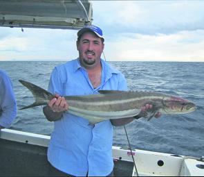 Cobia pull like a freight train and never give up. If they are not trying to break you off around the props they are jumping and breaking the surface 20m out.