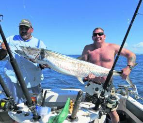 A fantastic 25.8kg Spanish mackerel on 15kg line from Caloundra.