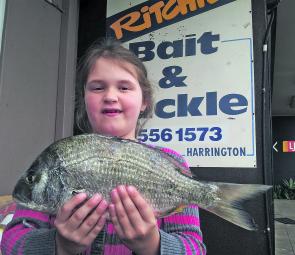 Madison McCartney scored this dandy bream in the Manning.