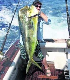 If you are keen to play with the heavy gear there have been a few large specimens on offer, like this mahimahi.