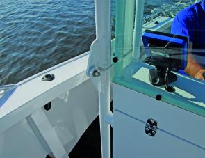 Smart design means the Tomahawk's console and screen can be folded for easier garaging or transport.