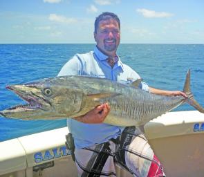 Expect to see some thumping Spanish mackerel landed this month.