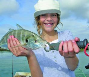 In Bermagui Harbour, trevally are the flavour of the month.