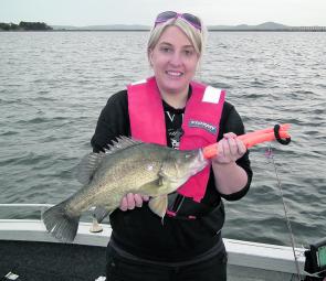 Jackie Webb’s 45cm yellowbelly from the tournament.