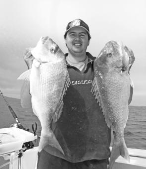 Will Thompson from Allways Angling in Traralgon caught these awesome snapper at Port Welshpool.