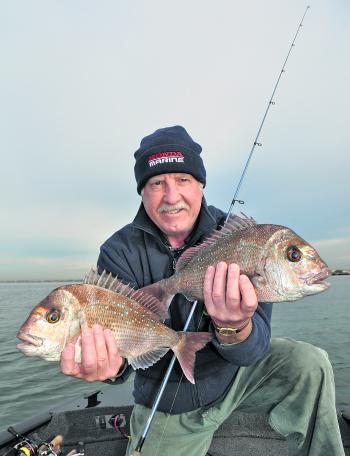 Areas of shallow reef at both Altona and Williamstown have been producing plenty of pinkies on soft plastics. Hopefully this is a sign of some good things to come over the coming months. 