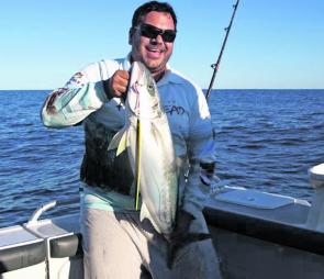 Kingfish should start to be a little more active this month and they’ll respond well to livies and jigs.