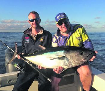 Don't write tuna off. Matt Walton and Craig Rushby will still be chasing them.