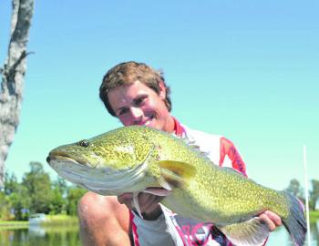 ‘Dutchie’ Hugo Hegeman with one of the midday cod (75cm) that has helped reinvent the surface fishing wheel!