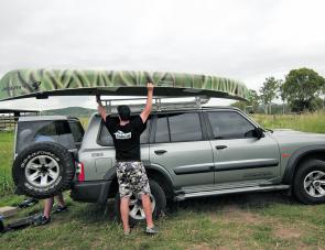 Just as simple to load onto a roof rack as the Solo, the Duo comes in at 20kg also. Now that’s portable.