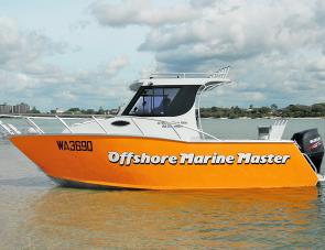 More than just a pretty craft, the 610 Cuddy Cab Hardtop is a highly capable offshore rig as well. 