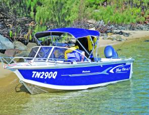 The Blue Fin 4.5 Weekender is a compact package with plenty of performance. 