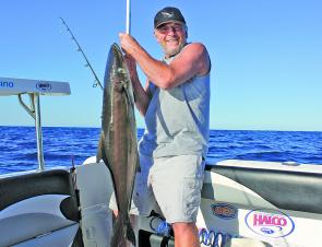 Cobia are a big summer target.