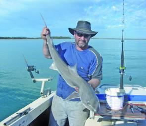 There are some good gummy sharks being caught at both Port Welshpool and Port Albert (photo: Mark Baird).