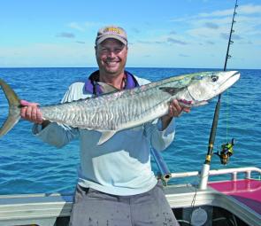 A large number of Spaniards have been a big bonus in the offshore fishing recently.