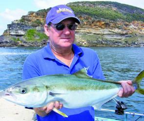 Local muso Matt caught this kingie outside Pittwater.