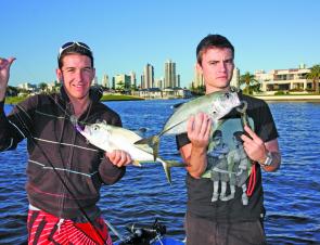 Trevally may be plentiful but they can be hard to entice onto a lure.