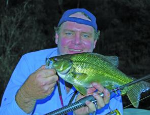 Leave the washing, forget the lawns, just get out there and into some late afternoon bass. Note the position of the cap: Once the sun dips below the horizon you need as much light as possible to see where your next presentation is going to land. The 