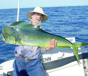 January is a great month for catching mahi mahi. Try trolling skirted and hardbodied lures in the Hutchies and Point Lookout.